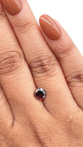 0.91ct | Cognac I1 Round Shape Brilliant Cut Diamond - Modern Rustic Diamond