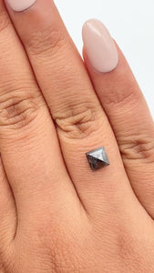 1.22ct | Rustic/ Square Shape Step Cut Diamond - Modern Rustic Diamond