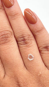 0.26ct | G/SI1 Shield Shape Step Cut Diamond - Modern Rustic Diamond