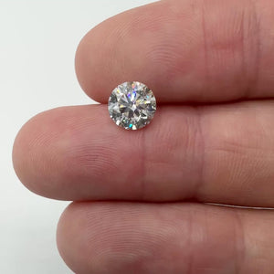 2.00ct | K/VVS2 Round Shape Brilliant Cut Diamond (GIA) - Modern Rustic Diamond