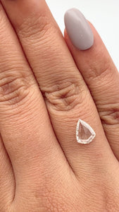 0.75ct | F-G/VS Kite Shape Rose Cut Diamond - Modern Rustic Diamond