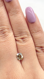 1.03ct | Champagne VS1 Old Miner Shape Old Mine Cut Diamond (GIA) - Modern Rustic Diamond