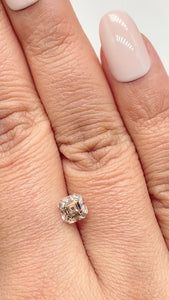 1.01ct | Q-R/SI1 Octagonal Shape Step Cut Diamond (GIA) - Modern Rustic Diamond