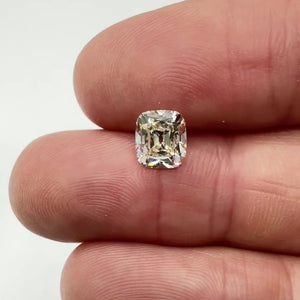 2.00ct | L/VS1 Cushion Shape Old Mine Cut Diamond (GIA) - Modern Rustic Diamond