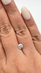 0.71ct | Rustic  Round Shape Brilliant Cut Diamond - Modern Rustic Diamond