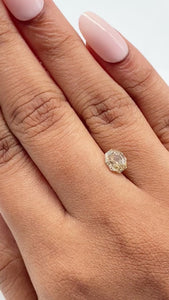 1.01ct | Champagne VVS Octagonal Shape Step Cut Diamond - Modern Rustic Diamond
