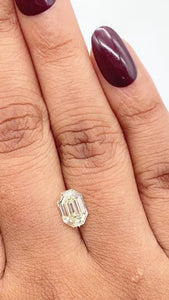 1.52ct | S-T/SI1 Octagonal Shape Step Cut Diamond (GIA) - Modern Rustic Diamond