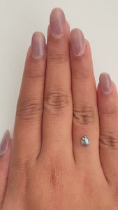0.78ct | Rustic  Cushion Shape Rose Cut Diamond - Modern Rustic Diamond