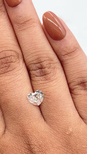 1.14ct | I/VS2 Pear Shape Old Mine Cut Diamond - Modern Rustic Diamond