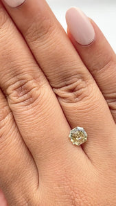 1.50ct | Champagne VVS Octagonal Shape Step Cut Diamond - Modern Rustic Diamond