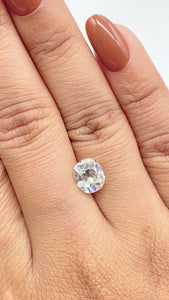 2.01ct | K/SI1 Cushion Shape Old Mine Cut Diamond (GIA) - Modern Rustic Diamond