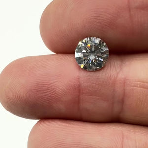 1.74ct | H/SI2 Round Shape Brilliant Cut Diamond (EGL USA) - Modern Rustic Diamond