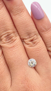 1.51ct | J/VVS2 Round Shape Old European Cut Diamond (GIA) - Modern Rustic Diamond
