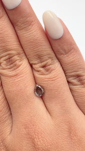 1.07ct | Rustic Pear Shape Rose Cut Diamond - Modern Rustic Diamond