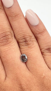 1.01ct | Rustic Oval Shape Brilliant Cut Diamond - Modern Rustic Diamond