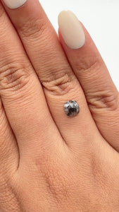 0.97ct | Rustic Cushion Shape Rose Cut Diamond - Modern Rustic Diamond