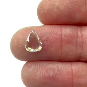 1.79ct | J/SI1 Pear Shape Rose Cut Diamond (GIA) - Modern Rustic Diamond