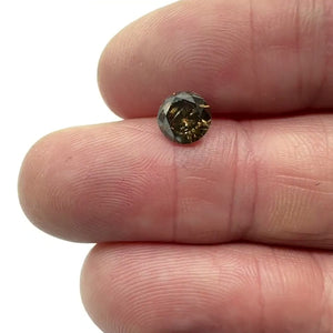 1.15ct | Cognac SI Round Shape Brilliant Cut Diamond - Modern Rustic Diamond