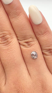 0.86ct | Rustic  Oval Shape Rose Cut Diamond - Modern Rustic Diamond