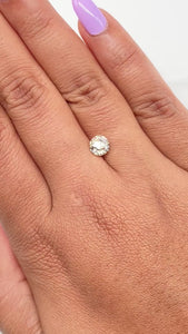 1.15ct | O-P/SI1 Round Shape Vintage Old European Cut Diamond (GIA) - Modern Rustic Diamond