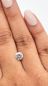 1.03ct | Rustic Round Shape Brilliant Cut Diamond - Modern Rustic Diamond