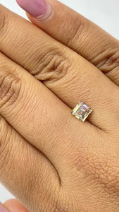 1.01ct | Champagne VS Carre Shape Step Cut Diamond - Modern Rustic Diamond