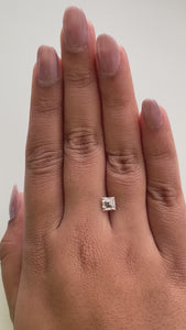 1.05ct | Champagne VVS Carre Shape Step Cut Diamond - Modern Rustic Diamond