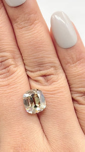 4.66ct | Fancy Light Brown VS2 Cushion Shape Vintage Old Mine Cut Diamond (GIA) - Modern Rustic Diamond