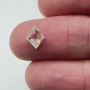 1.03ct | O-P/VS2 Lozenge Shape Step Cut Diamond (GIA) - Modern Rustic Diamond