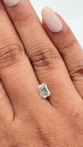 1.00ct | L/SI2 Emerald Shape Step Cut Diamond (GIA) - Modern Rustic Diamond