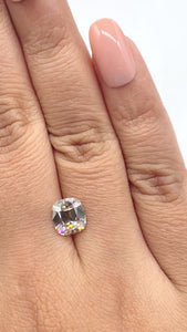 2.67ct | Fancy Light Brownish Yellow VVS1 Cushion Shape Old Mine Cut Diamond (GIA) - Modern Rustic Diamond
