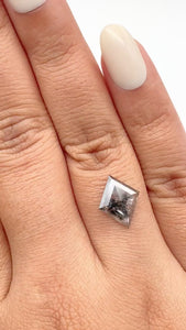 1.70ct | Rustic Lozenge Shape Rose Cut Diamond - Modern Rustic Diamond