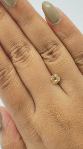 1.05ct | Champagne VS1 Emerald Shape Brilliant Cut Diamond (GIA) - Modern Rustic Diamond