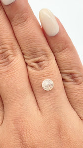 0.79ct | Rustic Round Shape Brilliant Cut Diamond - Modern Rustic Diamond