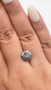 3.41ct | Rustic  Round Shape Brilliant Cut Diamond - Modern Rustic Diamond