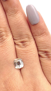 2.10ct | N/SI1 Cushion Shape Old Mine Cut Diamond (GIA) - Modern Rustic Diamond