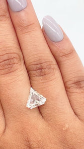 2.10ct | K/SI1 Shield Shape Brilliant Cut Diamond (GIA) - Modern Rustic Diamond