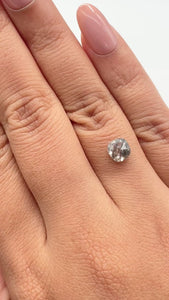 1.41ct | Rustic Cushion Shape Rose Cut Diamond - Modern Rustic Diamond
