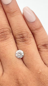 1.26ct | Rustic Round Shape Brilliant Cut Diamond - Modern Rustic Diamond