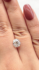 2.03ct | H/VS2 Oval Shape Old Mine Cut Diamond (GIA) - Modern Rustic Diamond