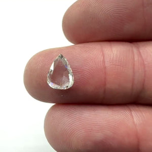 1.30ct | G/VS2 Pear Shape Rose Cut Diamond (GIA) - Modern Rustic Diamond