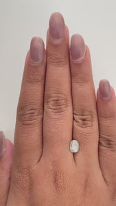 1.33ct | Salt & Pepper Cushion Shape Brilliant Cut Diamond - Modern Rustic Diamond