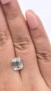 4.23ct | N/SI2 Cushion Shape Old Mine Cut Diamond (GIA) - Modern Rustic Diamond