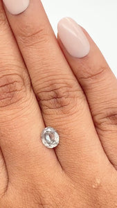 1.01ct | Rustic Oval Shape Brilliant Cut Diamond - Modern Rustic Diamond