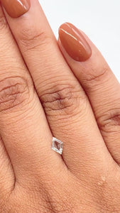 0.20ct | F/VS2 Lozenge Shape Step Cut Diamond - Modern Rustic Diamond