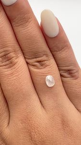 0.74ct | Rustic  Cushion Shape Rose Cut Diamond - Modern Rustic Diamond
