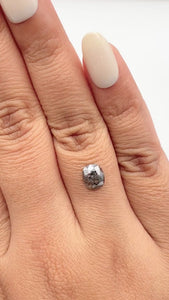 1.04ct | Rustic  Cushion Shape Rose Cut Diamond - Modern Rustic Diamond