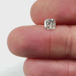 0.78ct | G-H/VS-SI Cushion Shape Brilliant Cut Diamond - Modern Rustic Diamond
