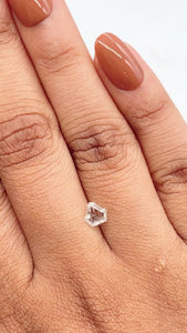 0.32ct | F/VS1 Shield Shape Step Cut Diamond - Modern Rustic Diamond
