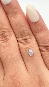 0.65ct | Rustic  Oval Shape Rose Cut Diamond - Modern Rustic Diamond